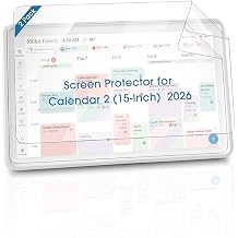 BoomBa 2 Pack Matte Screen Protector for Skylight Calendar 2 15-Inch, Anti-Glare Protective Film, Anti-Fingerprint, Accessories for Skylight Calendar 15-Inch 2026