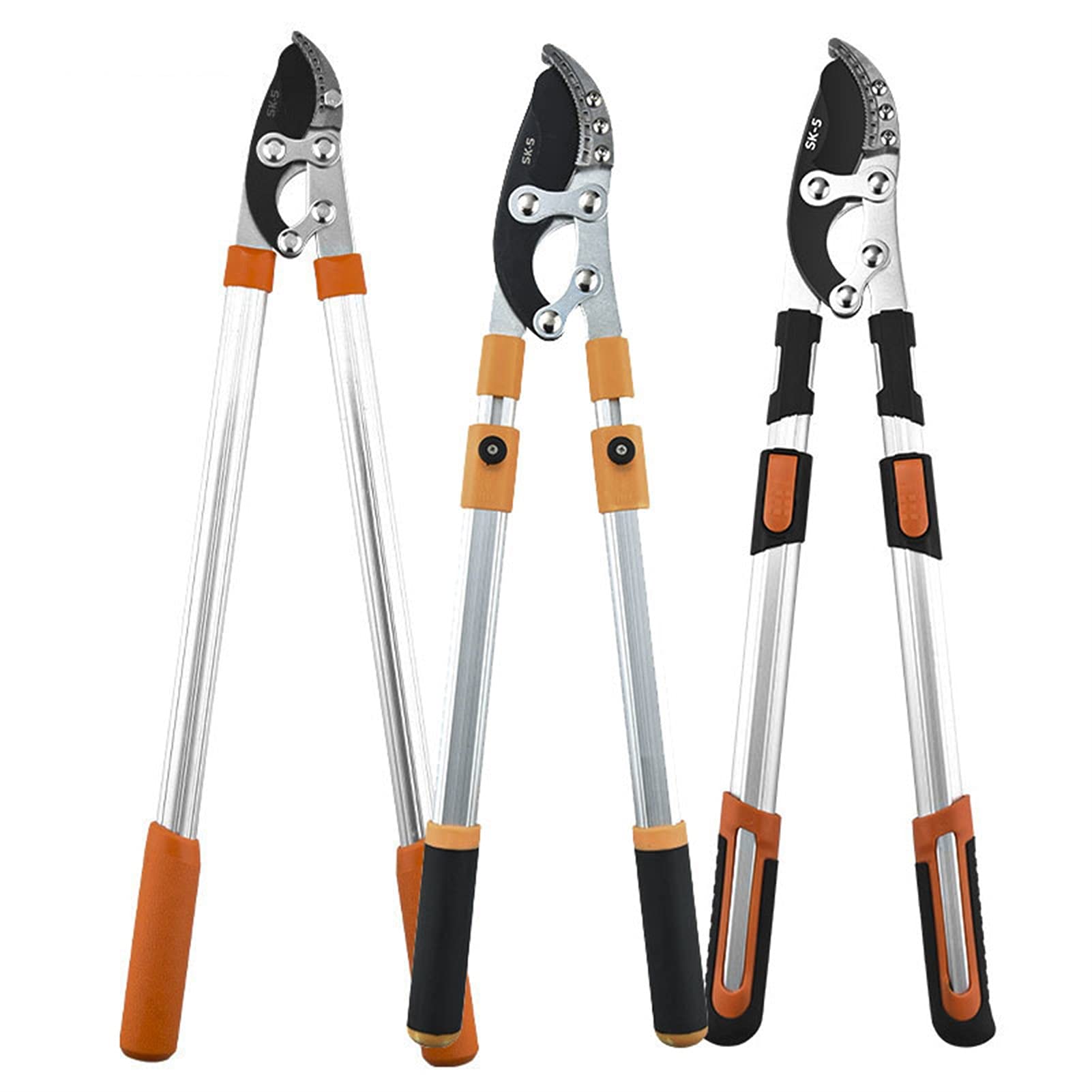 Baumhecken-Astschneider, Teleskop-Scherenschere, rutschfest, Garten-Beschneidungs-Handwerkzeug, Formen von Hecken (Jk 1)