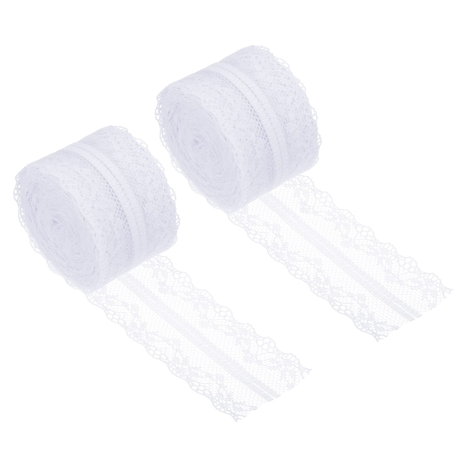 PATIKIL 1.6 Inch x 11 Yards Lace Trim Ribbon