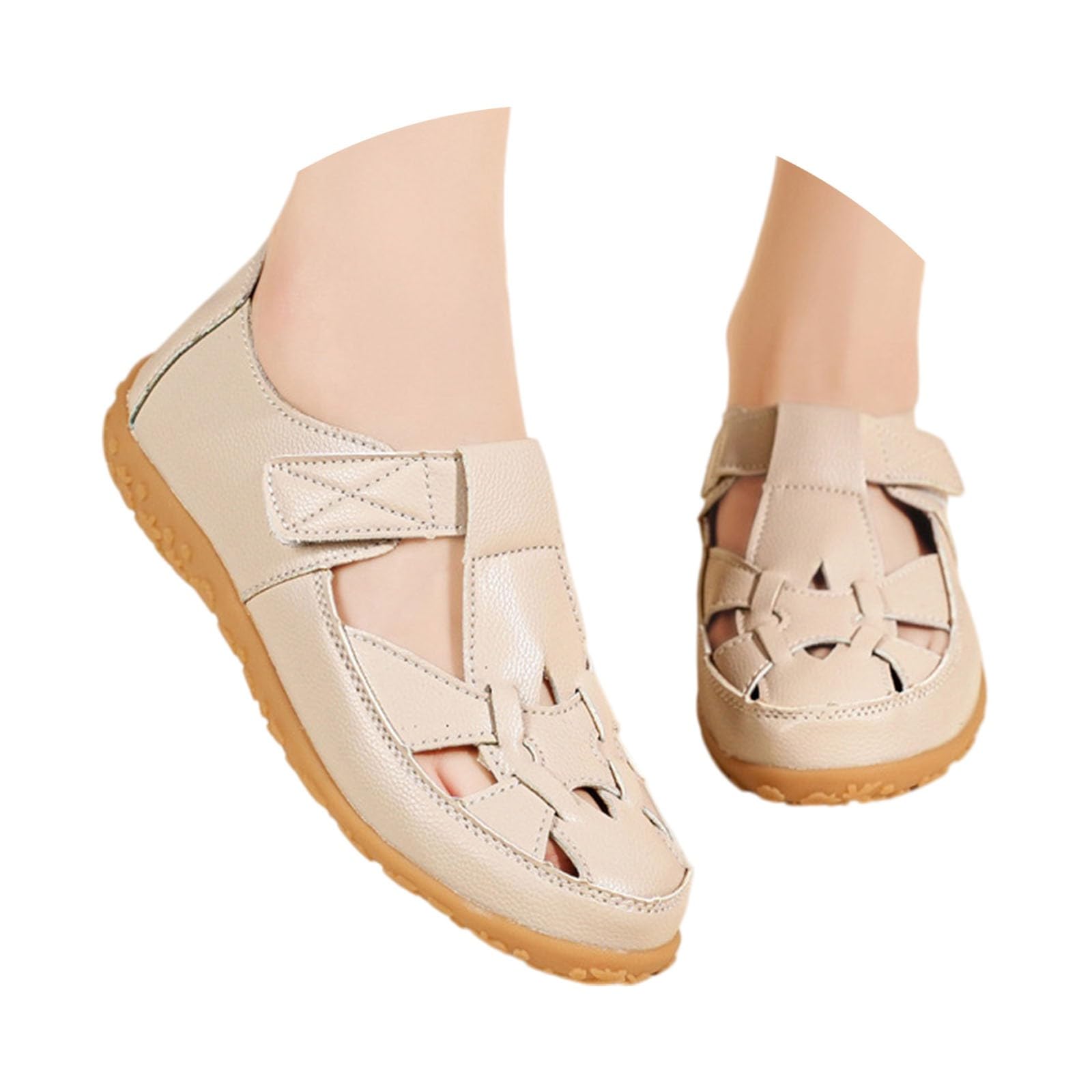 Zapatilla De Caminar Mujer Ligero Cómodo Ortopédico, Zapatillas Mujer Cerradas Ligeras, Pantuflas Ortopédicas De Plataforma, Pantuafla Casual Transpirable, Tanga Exterior Destensada