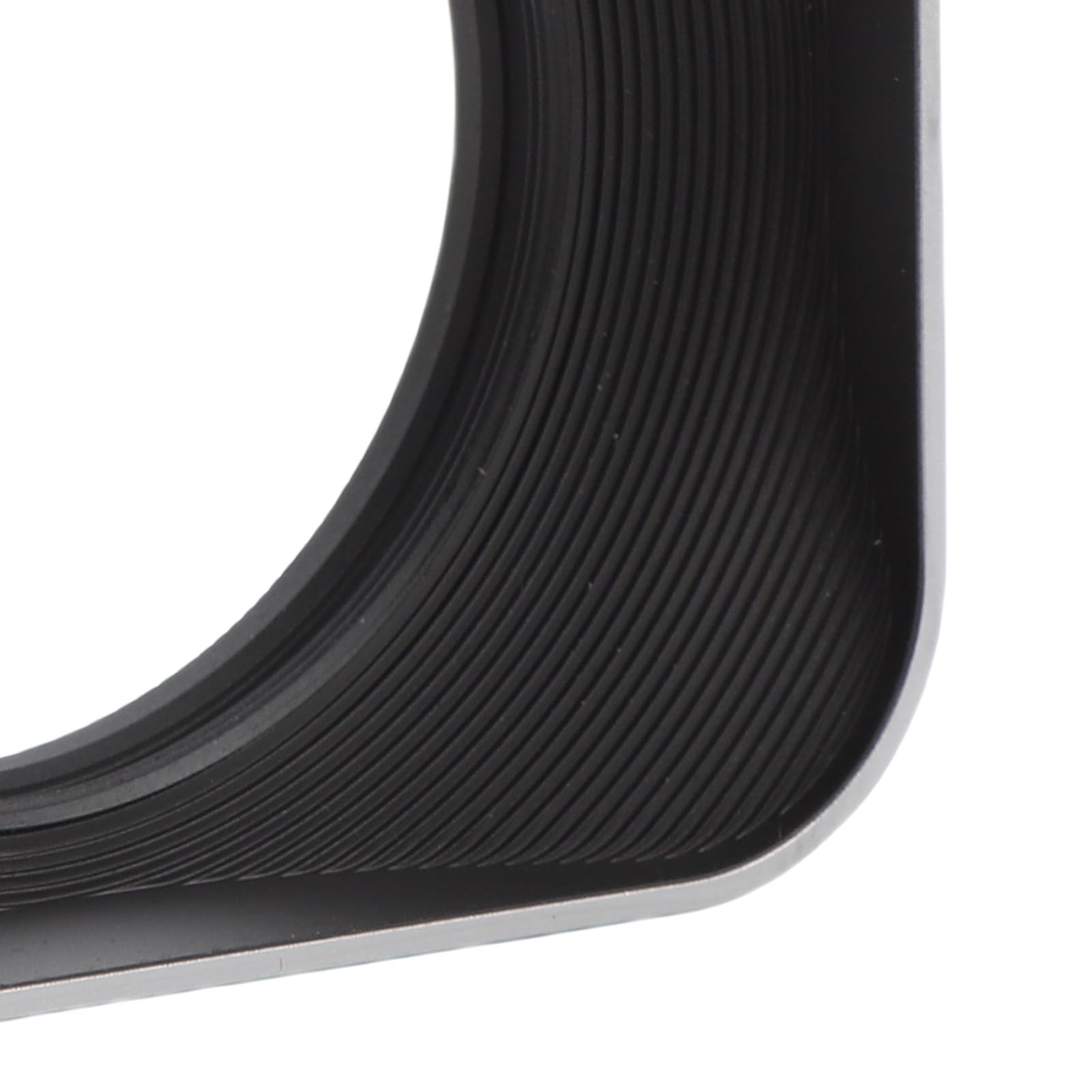 Paraluce per Fotocamera, Protezione per Paraluce Quadrato in Lega di Alluminio, Copriobiettivo con Design Protettivo, Ideale per DSLR, Mirrorless (52 mm)