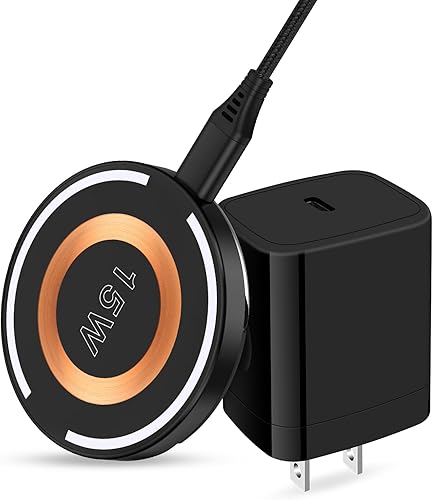 Cargador inalámbrico Samsung S25 Ultra para cargador Magsafe/Samsung Galaxy S25/S24 Ultra, almohadilla de carga inalámbrica magnética rápida de 15 W