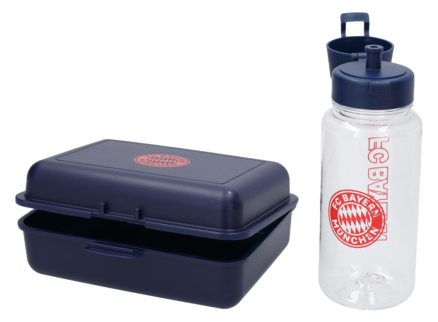 FC Bayern München Lunch Set - Autumn - | Trinkflasche + Brotdose im Set | FCB