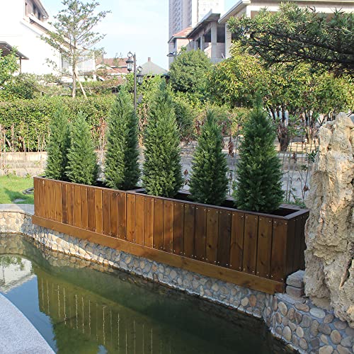 4FT Artificial Cedar Topiary Trees, Set of 2 - image 4