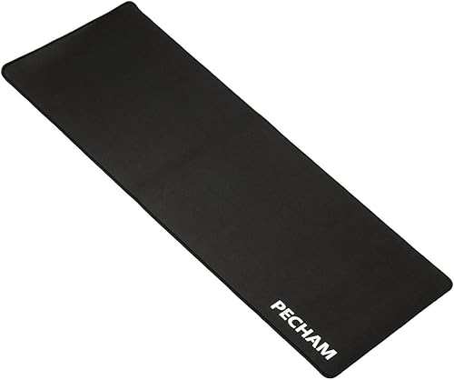 PECHAM Base de goma extendida antideslizante y resistente al agua de 011 pulgadas de grosor Alfombrilla de mouse para juegos talle XXL color negro