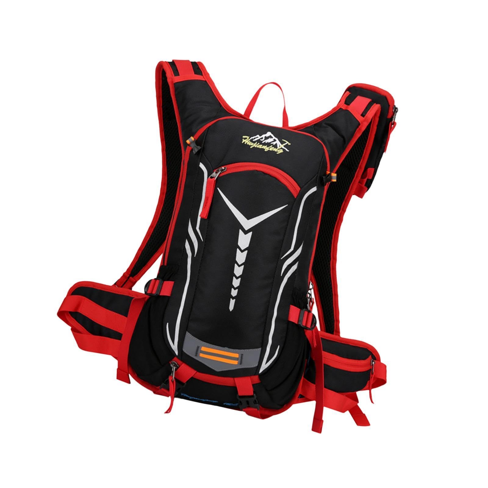 CALANDIS™ Sport Backpack Nylon Carrying Bag Creative Fashionable Adjustable Travel Bag Red | Day Packs | Hiking Backpacks | Camping Hiking | Outdoor Sports-image-29
