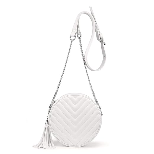 Realer Crossbody Purse for Women Small Round Crossbody Bags Shoulder Handbags