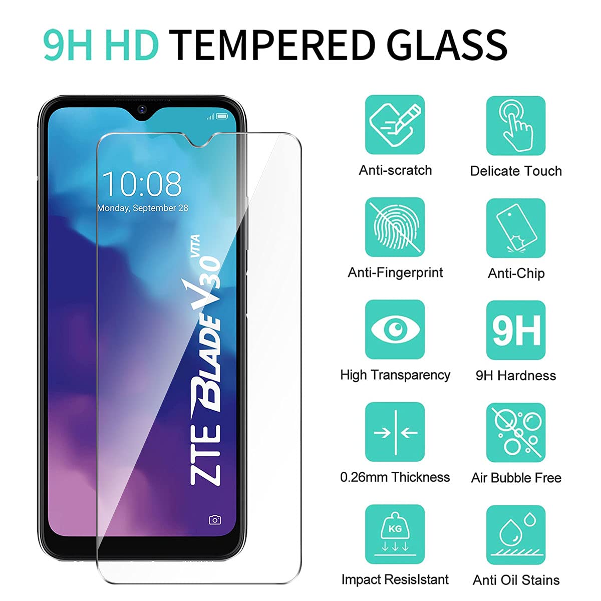 Case for ZTE Blade A3 2020 Cover + Screen Protector Case for ZTE Blade A3 2020 Cover + Screen Protector