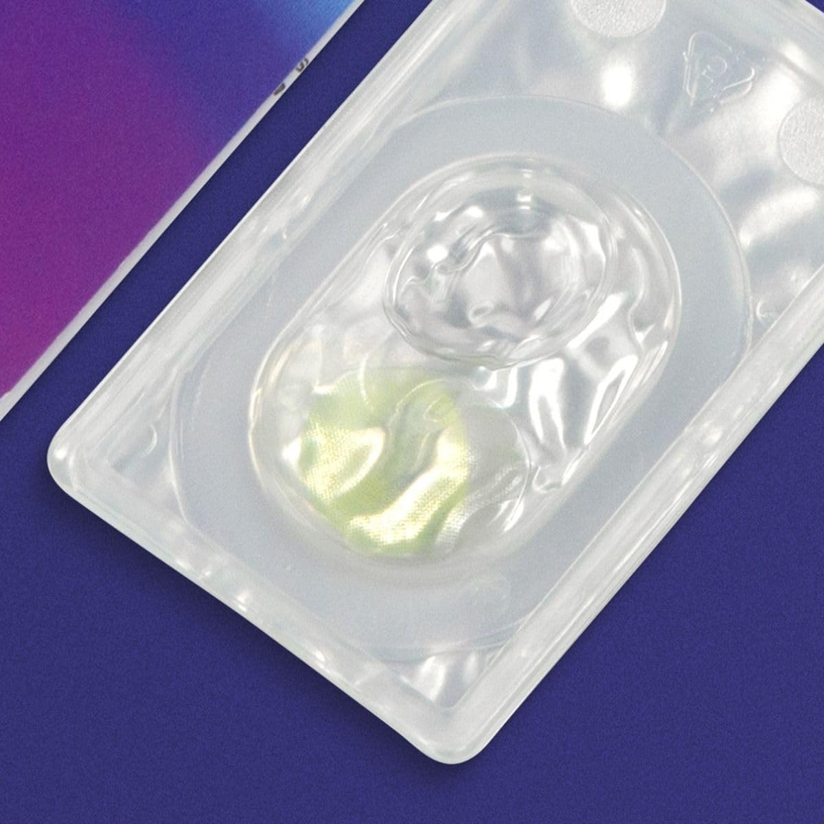 GLAMLENS lentillas de colores verdes Jasmine Green + contenedor. 1 par (2 piezas) - 90 Días - Sin Graduación - 0.00 dioptrías - blandos - Lentes de contacto verde de hidrogel de silicona