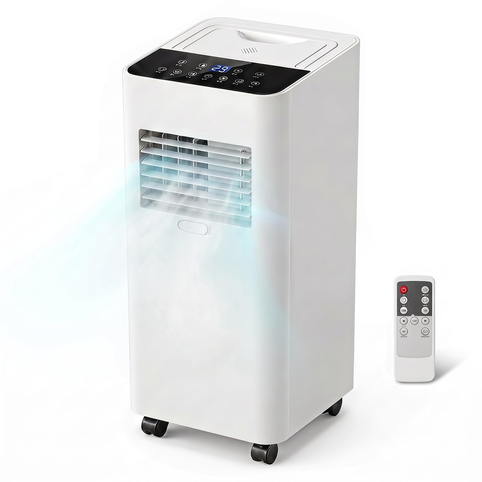 Portable Air Conditioner with Cooling, Fan & Dehumidifier, Remote Control