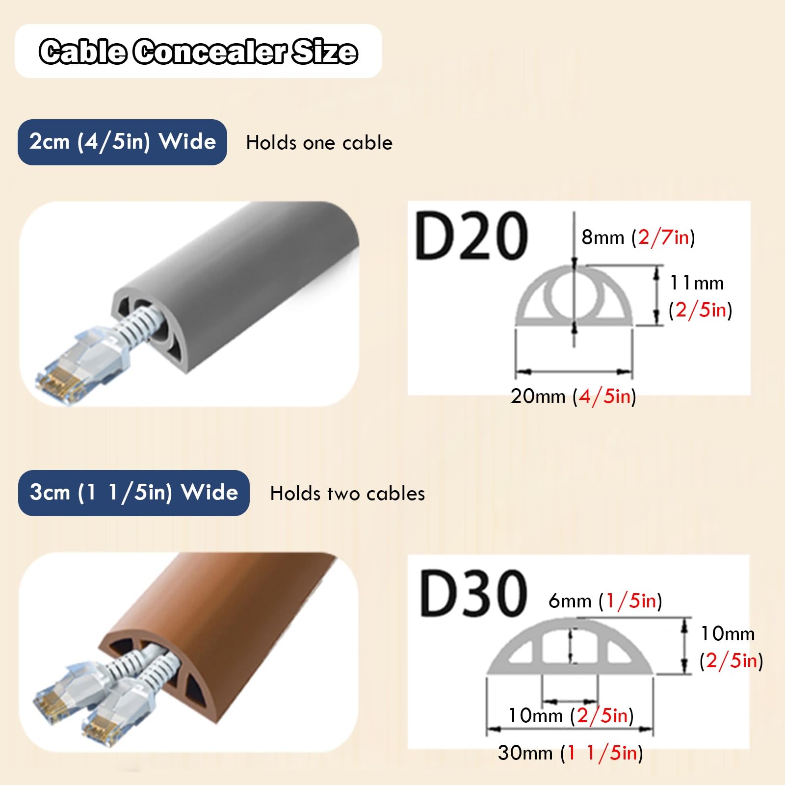 canalina passacavi muro Canale Bianco Per Nascondere I Cavi Elettrici A Parete, 5 6 7 8 9 10 11 12 13 14 15 M Adesivo Guaina Passacavi E Kit Per La Gestione Dei Cavi, Nasconditore Di Cavi(Holds 1 cabl