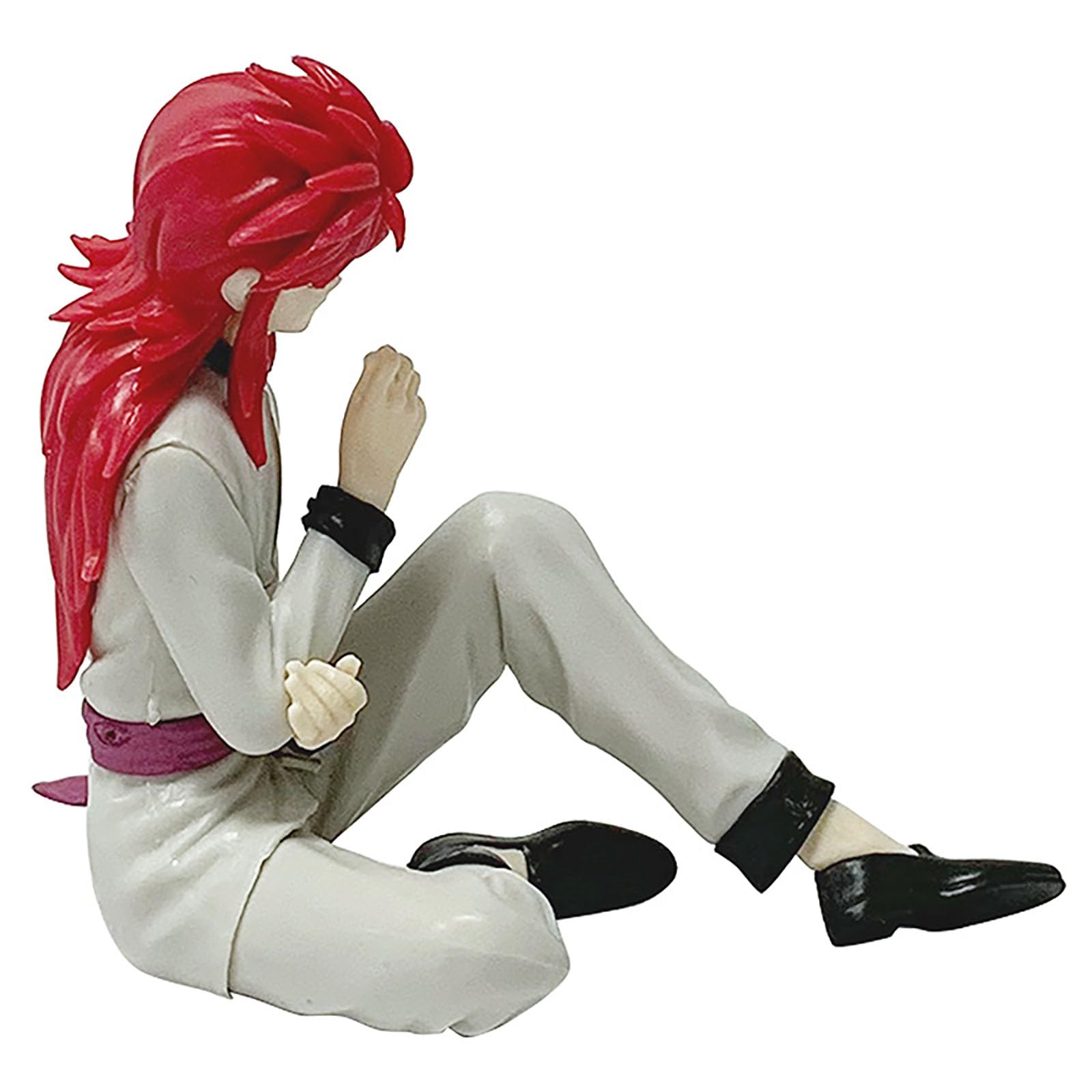 Figurine, Figura Yuusuke Urameshi Kurama Hiei Anime(As Shown in Figure 3,Product Height: 8cm/3.15 Inches)