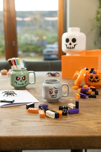 Miniatura 35 de Room Copenhagen LEGO Ceramic Mug, White Skeleton, Small