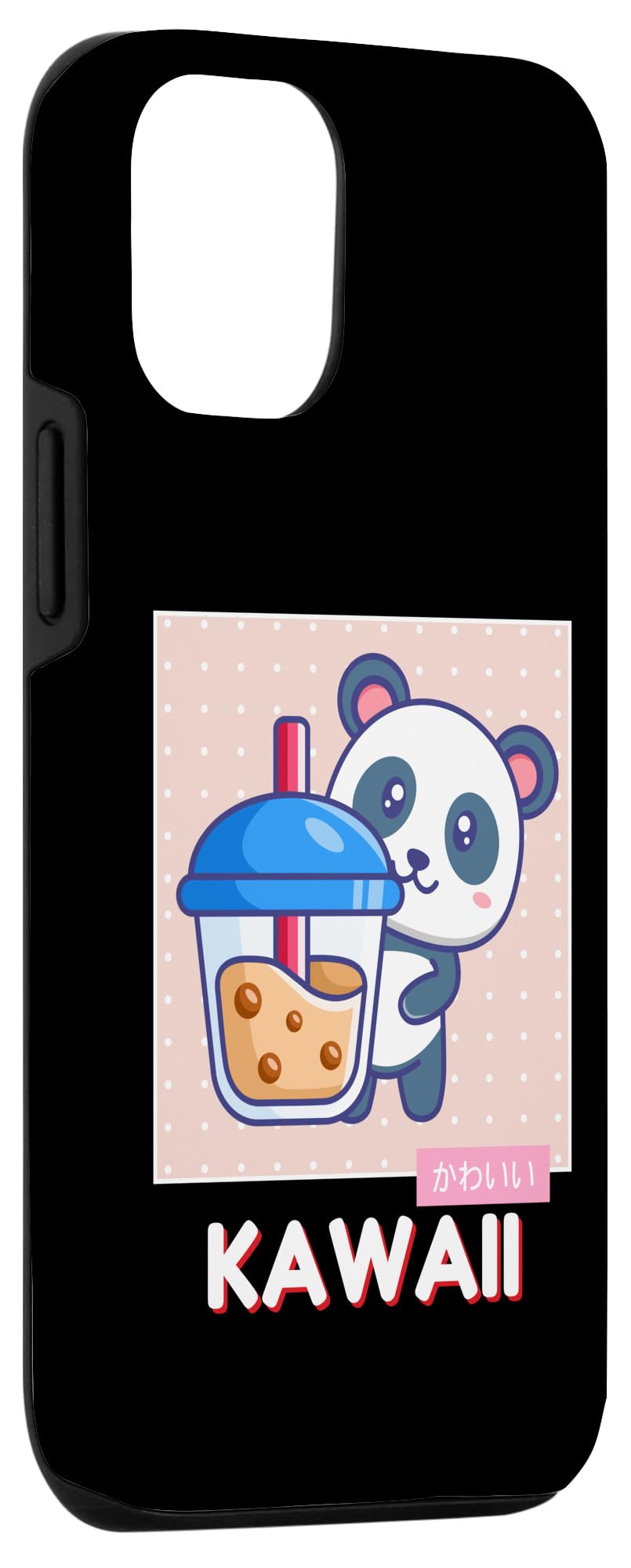 iPhone 14 Boba Tea Cute Kawaii Panda Bear Bubble Tea Kawaii Aesthetic Case - Image 3