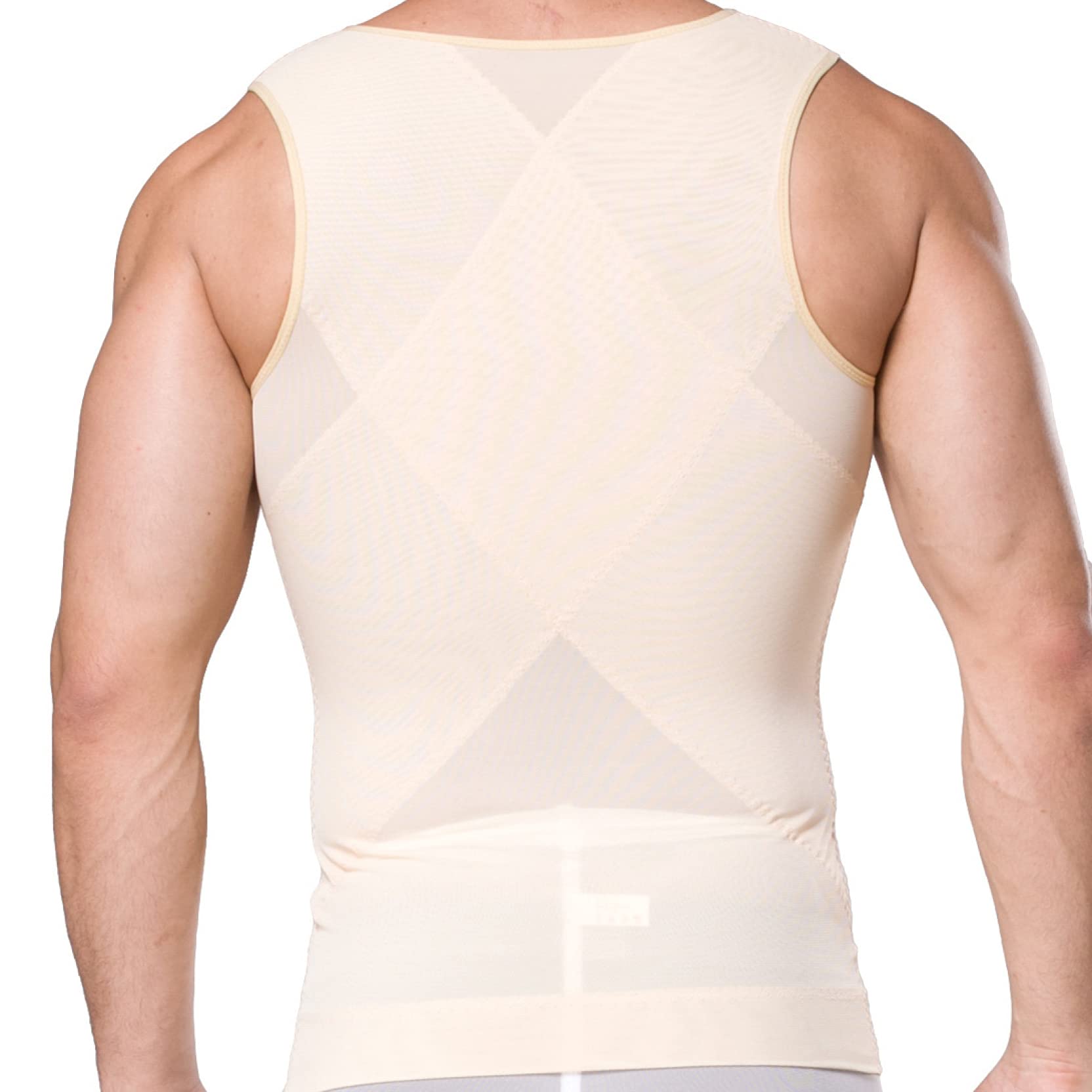 TTDGYYXW Camisa de compresión Moldeadora para Hombres, Reductor de Cintura, Chaleco Ajustado con Control de Barriga para Adelgazar el Cuerpo