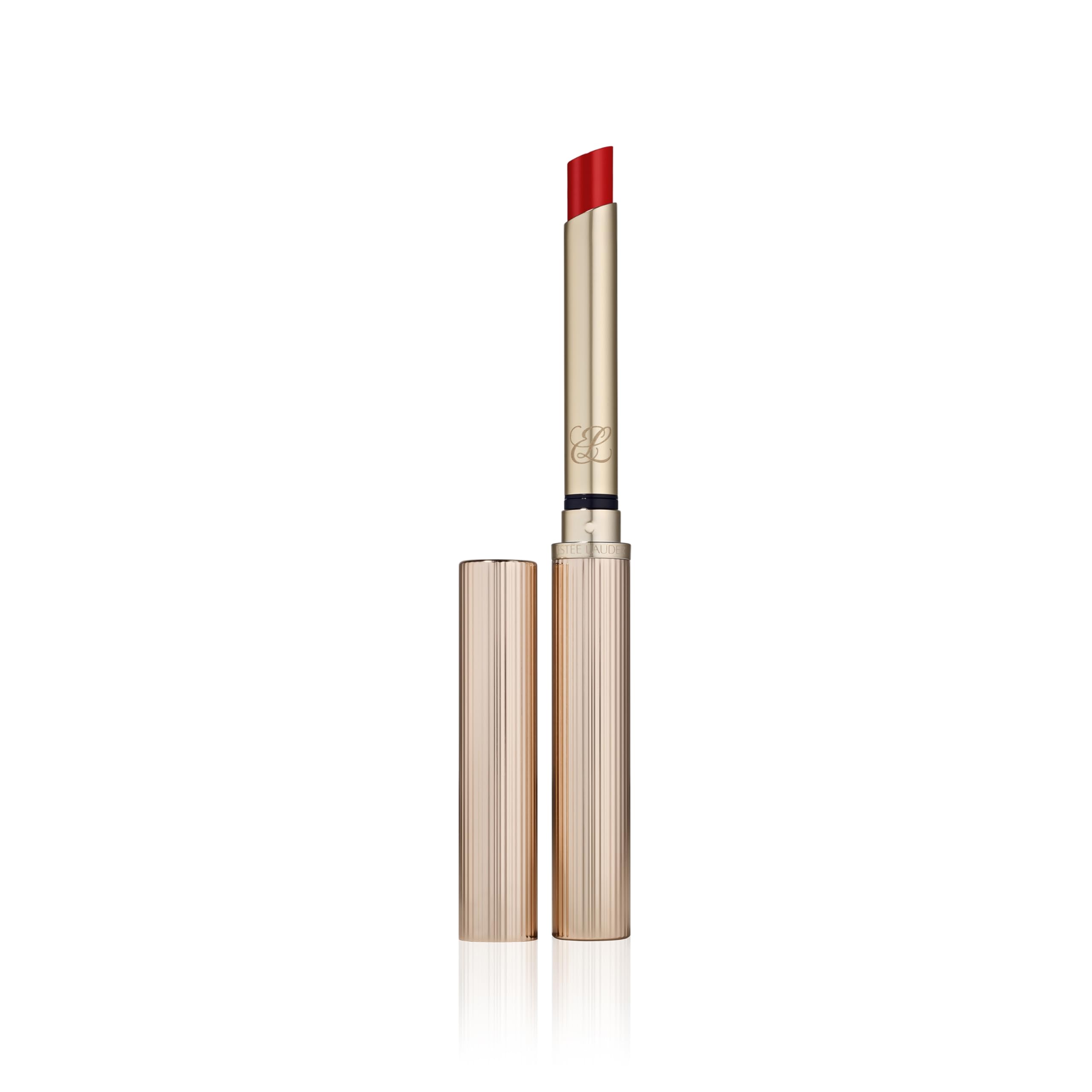 Estée Lauder Pure Color Explicit Long-Lasting Slick Shine Slim Lipstick | Plumping & Hydrating, 0.7 g