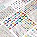 MOKIU 2007 STK. Glitzersteine selbstklebend Strasssteine selbstklebend Edelsteine Schmucksteine zum Basteln schöne Bastelsteine zum Aufkleben größte Auswahl