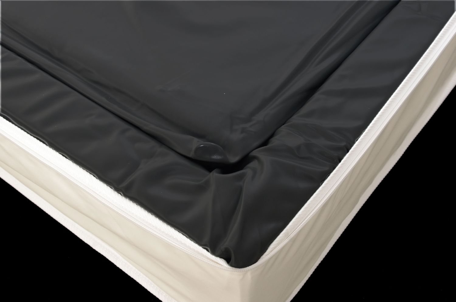 Sofa Dreams - Divano letto ad acqua, 180 x 200 cm, luce della luna bianca con illuminazione a base d'acqua, doppio montaggio facile per letto matrimoniale e misure disponibili in altre misure in pelle artificiale letto di design