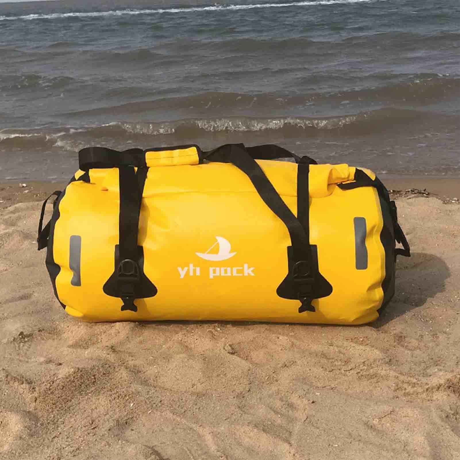 Generisch Bolsas de viaje impermeables, plegables de gran capacidad, adecuadas para kayak, rafting, canotaje, pesca, camping, 40 l, 60 l, 80 l