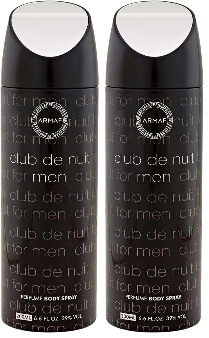 Armaf Club De Nuit Deodorant for Men - 200ML | Fragrance for Long Lasting Freshness | Perfume Body Spray for Men (Pack of 2)-picture-38