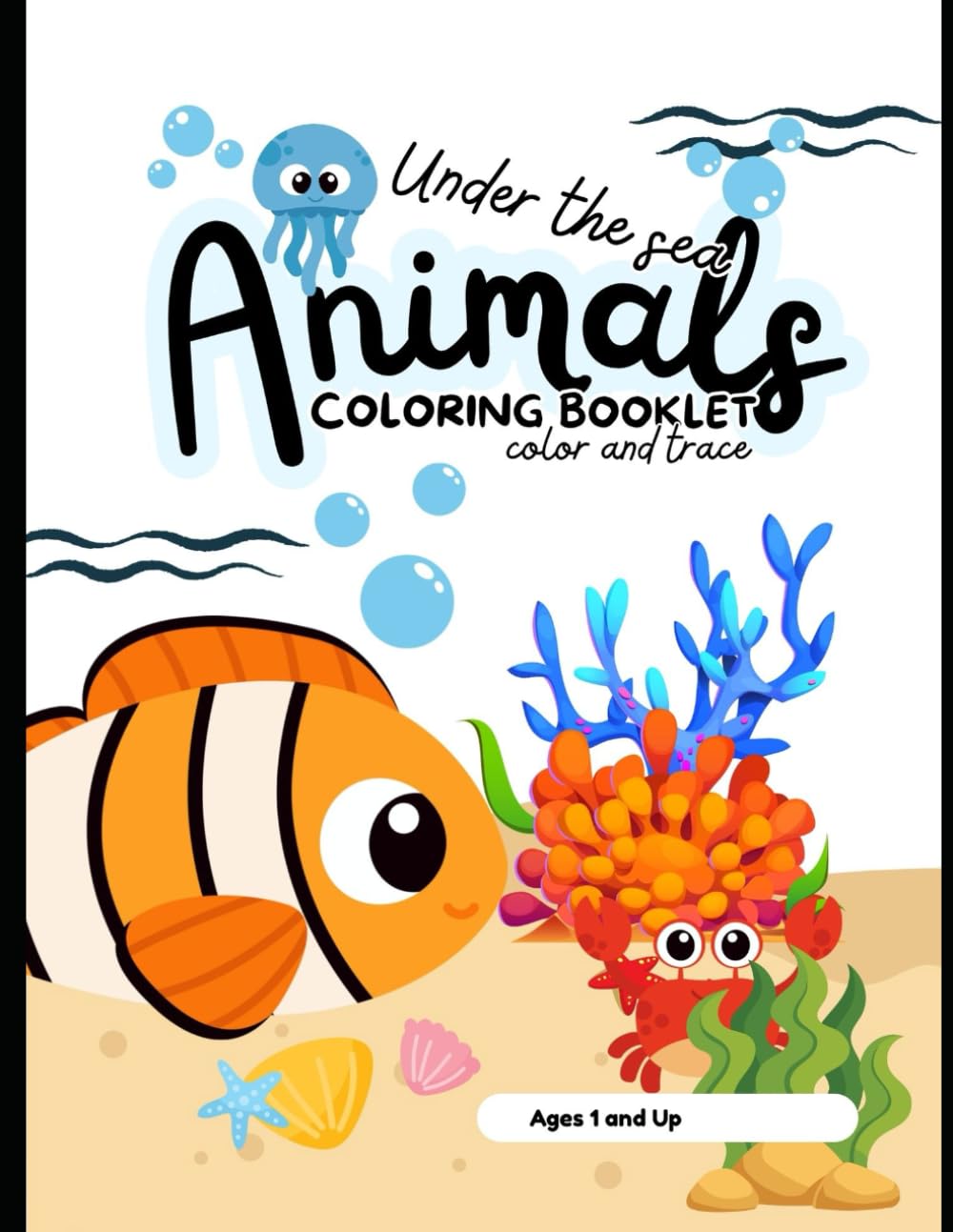 Under the Sea Animals Coloring Book
