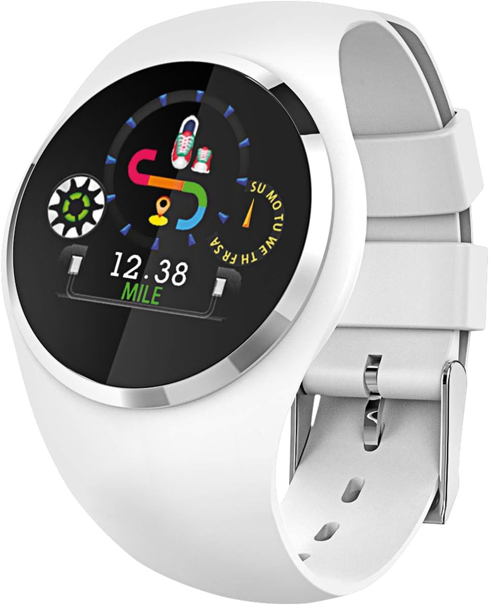 Atlanta Smartwatch with Touch Display White 9703/0