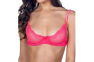 Timpa Women's Lace Underwire Demi Bra