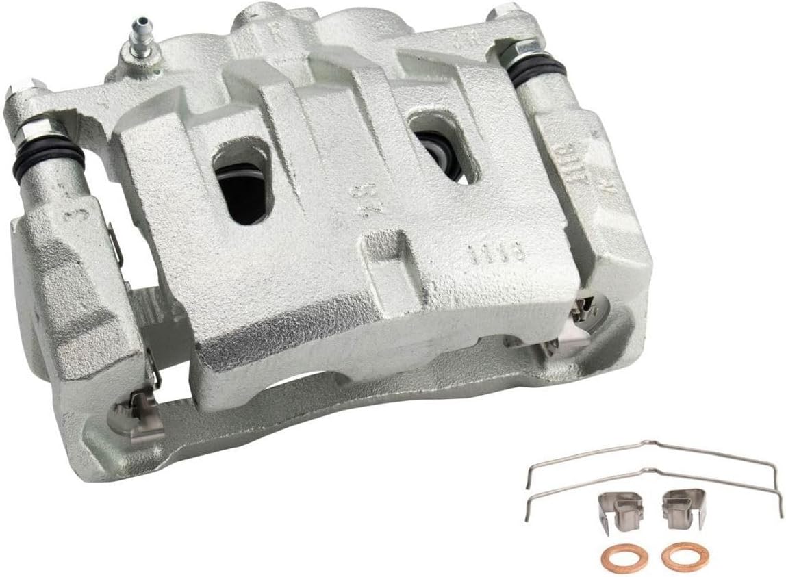 2pcs Front Side Brake Caliper Disc Bracket Pair Hardware for Lexus for RX350 2010-2015 for RX450h 2015,for Toyota for Highlander 2010-2019 for Sienna 2011-2020