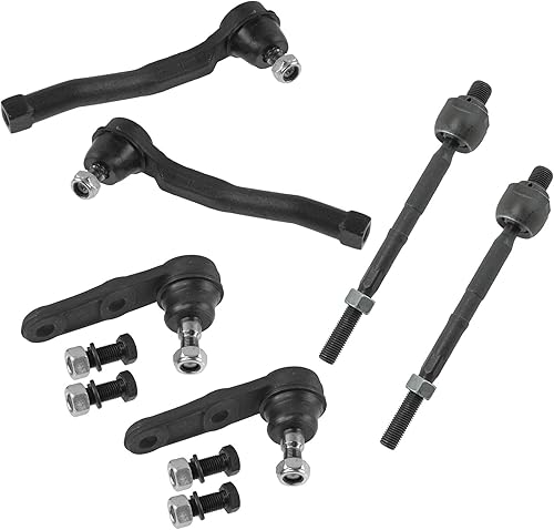 Kit de dirección delantera y suspensión de rótula compatible con Chevrolet Aveo 2004-2011 Aveo5 2009-2010 Pontiac G3 2007-2011