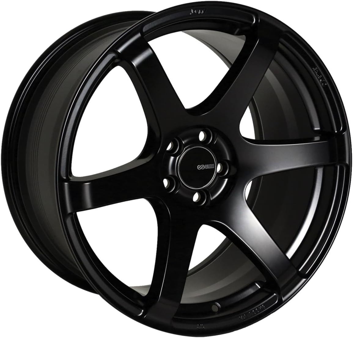 17x9 Enkei T6S (Matte Black) Wheels/Rims 5x114.3 (485-790-6545BK)