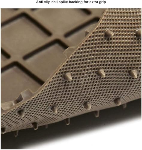 Miniatura 5 de All Weather Rubber Car Floor Mats Compatible with BMW 2006-2008 Z4 - TrunkCargo S - Tan Color