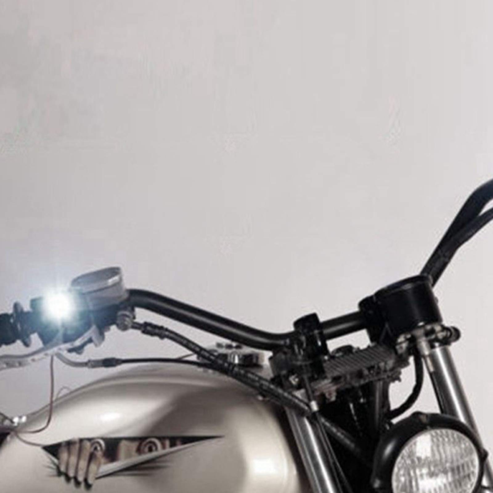 Feux Antibrouillard LED Moto 6 LED - 6000lm, IP67, 12-80V, Projecteurs Puissants