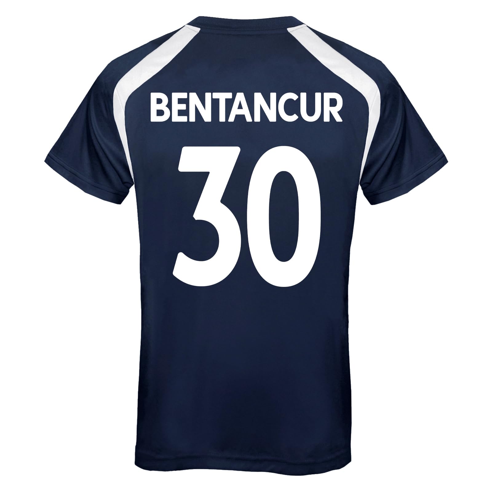 Tottenham Hotspur FC Mens Bentancur 30 Poly T-Shirt Navy 3XL