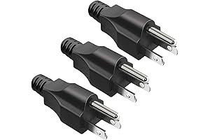 3-Pack Generator Grounding Plug Kit