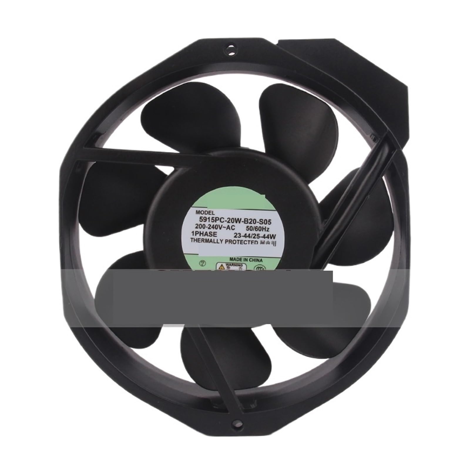 YMUGUEGH 5915PC-20W-B20-S05 Cooling Fan AC230V 172X150X38MM 17CM 17238