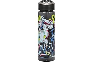 Anime Water Bottle: Jojo's Bizarre Adventure Characters and Symbols