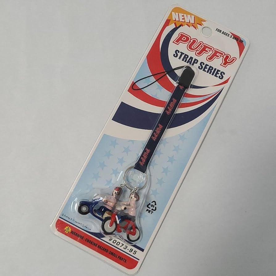 Amazon.co.jp: パフィー 携帯ストラップⅡ ベスパと自転車 PUFFY