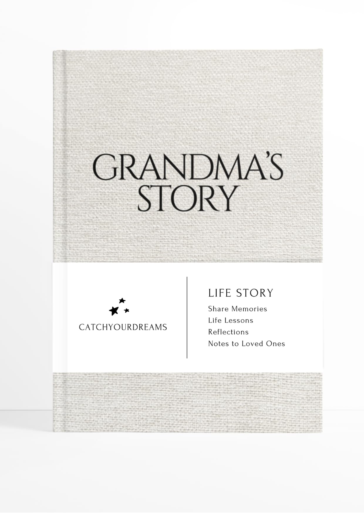 Grandma's Story Journal (Linen Hardcover) - A Family Keepsake with + 250 Prompts to Share Her Life Story and Memories