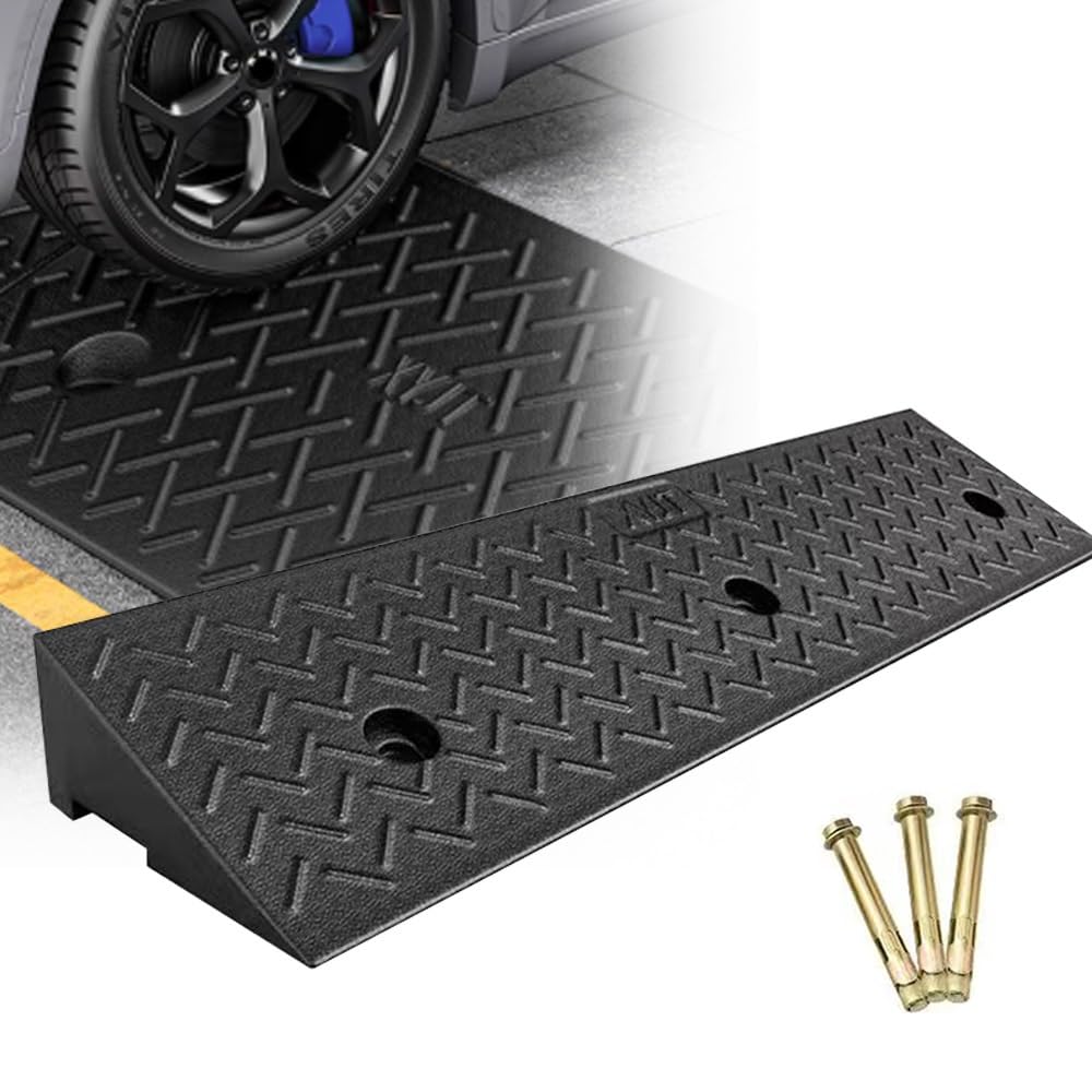 Rampas para Silla De Ruedas 3-13 Cm De Alto Rampas De Umbral De Goma