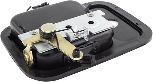 Miniatura 439 de TRQ Manija de puerta exterior delantera izquierda plateada para el lado del conductor compatible con Nissan 370Z 2009-2017