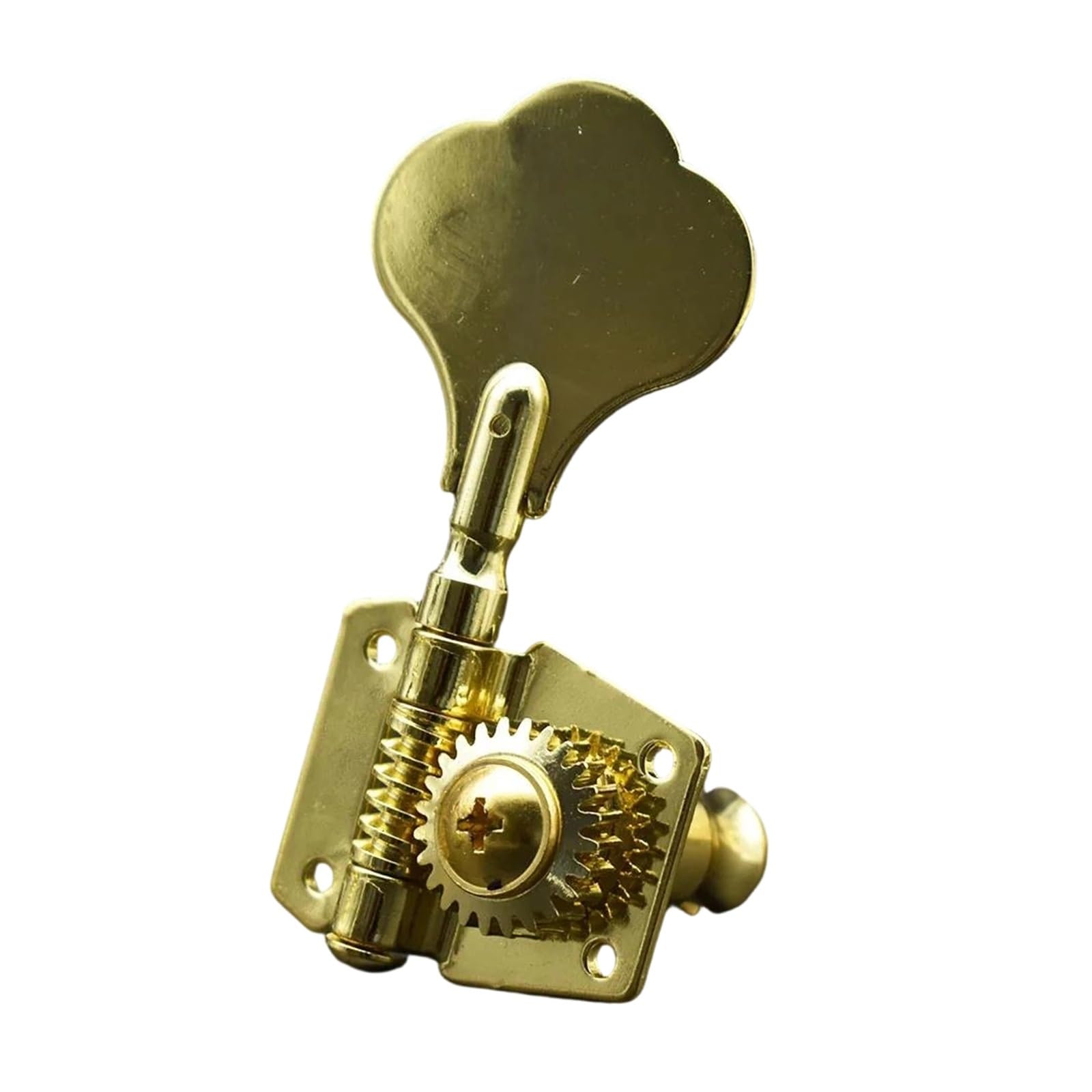 Profesjonalny Pokrętło Do Strojenia Gitary Pokrętła/tunery Do Strojenia Basów Z Otwartą Przekładnią Odpowiednie Do Elektrycznych Akcesoriów Jazzowych(4pcs r Gold)