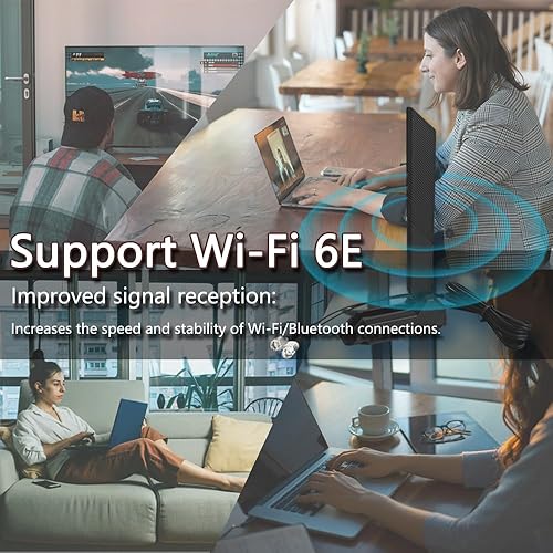 Miniatura 7 de GinTai Cable de antena WiFi WiFi de 2.4 GHz, 5 GHz, 6 GHz WiFi 6E LCD para ASUS Z690-A Z690-E Z690-I Z690-F Z690-G Z690-F 14008-02650600