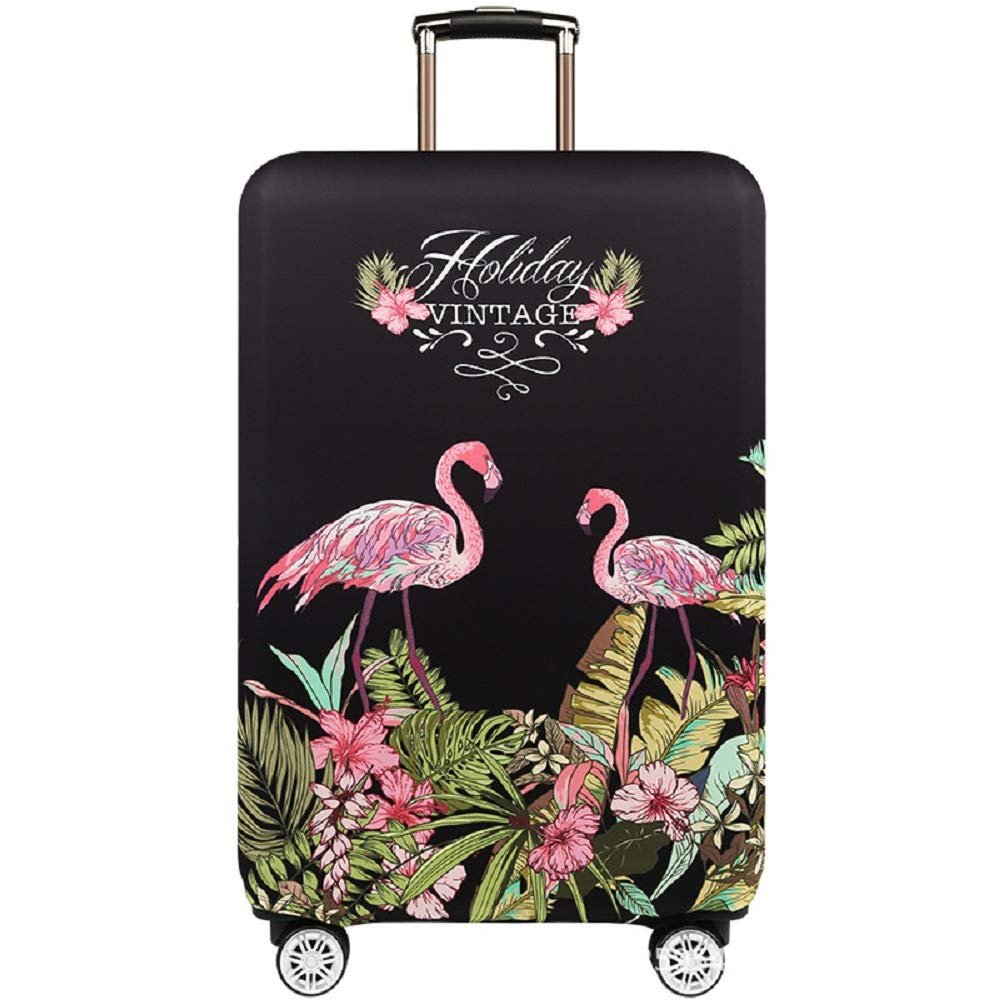 Kofferhülle Elastisch Kofferhülle Bambus Kohlefaser 18-32 Zoll Kofferschutzhülle Gepäck Cover Reisekoffer Hülle Kofferschutz Luggage Cover Gepäckabdeckung