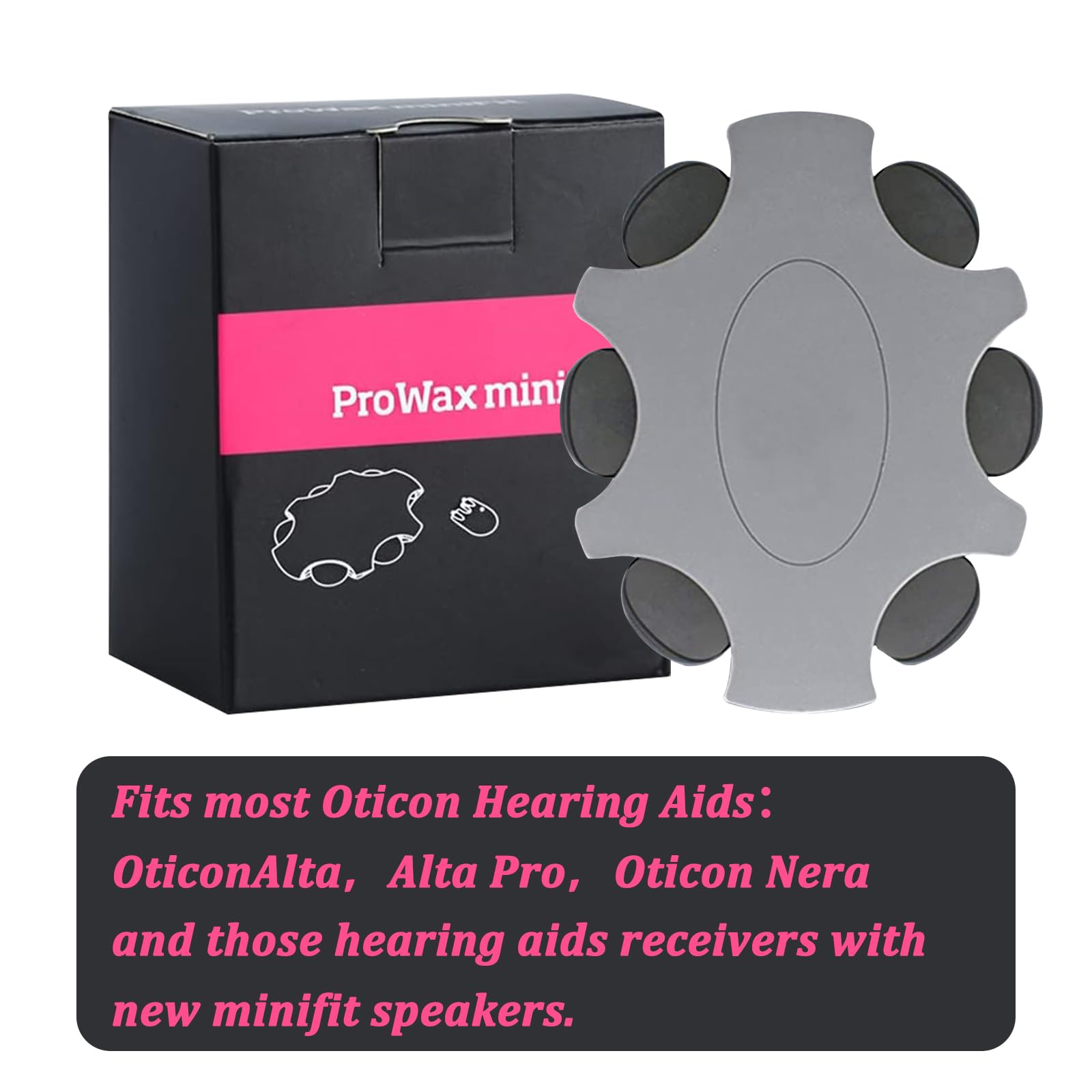 Hearing Aid Filters for Oticon Prowax Minifit Wax Filters 2 Pack Wax Filters for Oticon Prowax Minifit Hearing Aid Filters - Image 3