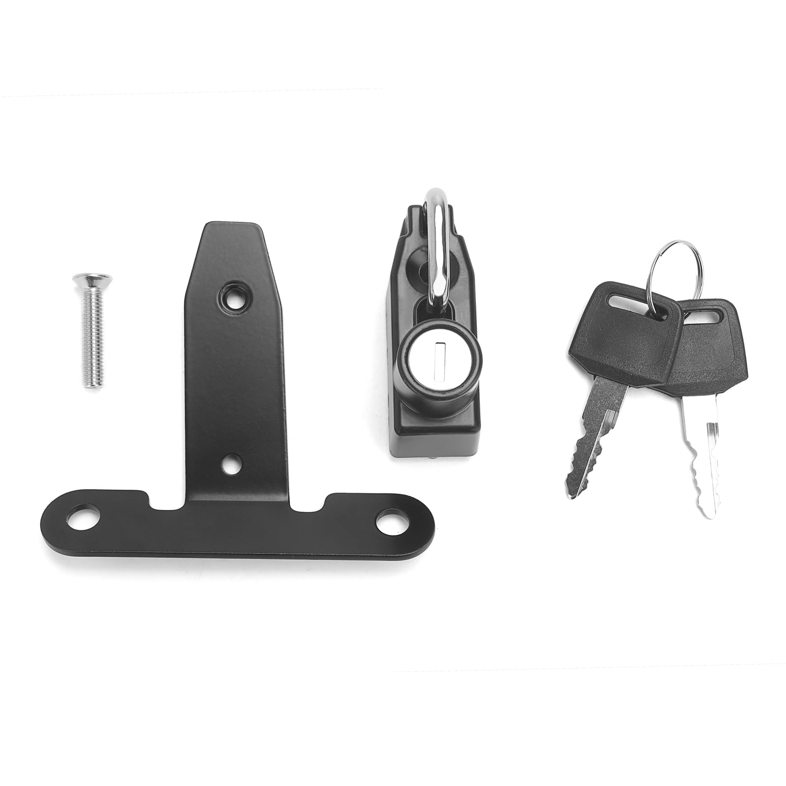 Verrou antivol pour casque de moto Honda Rebel CMX 300 500 2017-2023 avec 2 clés - Noir