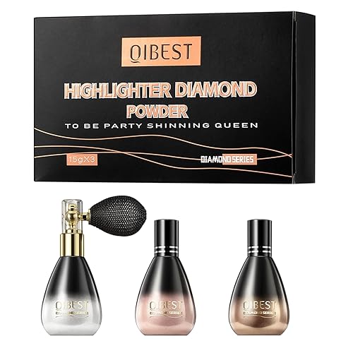 CkFyahp Polvo de Hadas con purpurina en aerosol de 3 colores resaltador en polvo para el cuerpo cara cabello plateado rosa dorado brillante