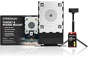 Strikeman Dry-Fire Laser Training System - Target Shooting Practice with Pistols