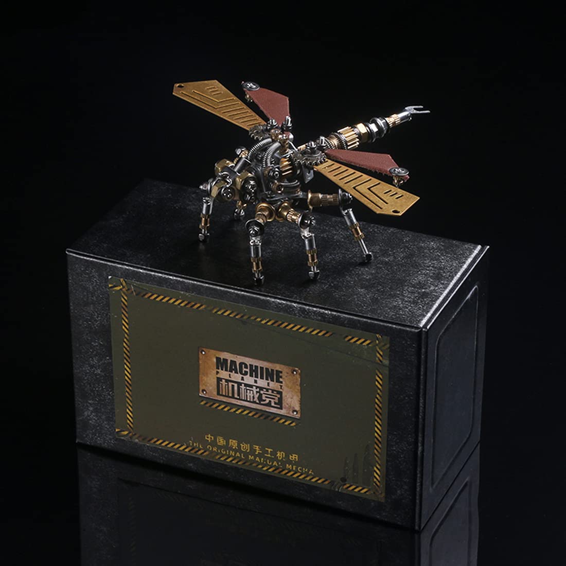 Zestaw 3D Metal Puzzle Mechaniczny Osa Model, 295 szt. Stalowych Metalowych Puzzle 3D Miniaturowe Modele, Puzzle 3D Łamigłówki Metalowe Ozdoby Stali Nierdzewnej Dorosłych