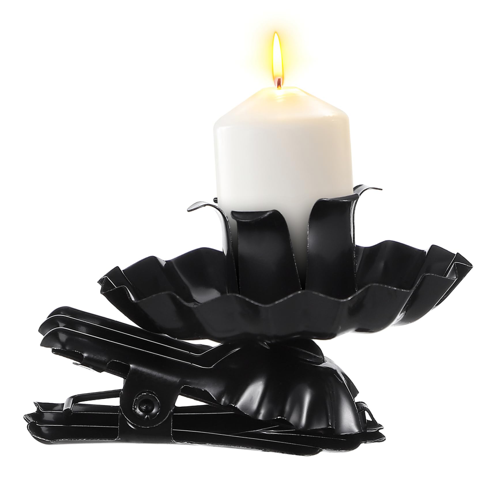 MAGICLULU Juego De 3 Portavelas con Clip para Árbol De Navidad Resistentes A La Rotura 20 Unidades X 3