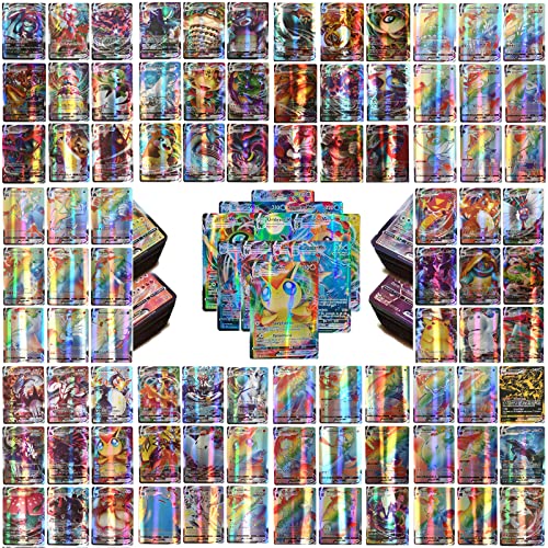 Pokémon Karten Mega Set - 165 Stück In Gold, Schwarz & Silber Mit VMAX/GX/DX